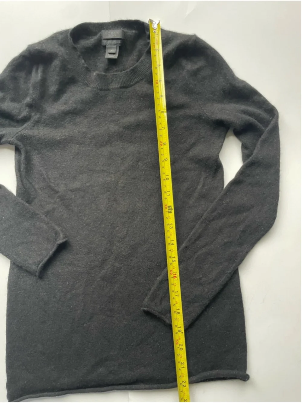 J. Crew Black Cashmere Sweater - Classic Crewneck